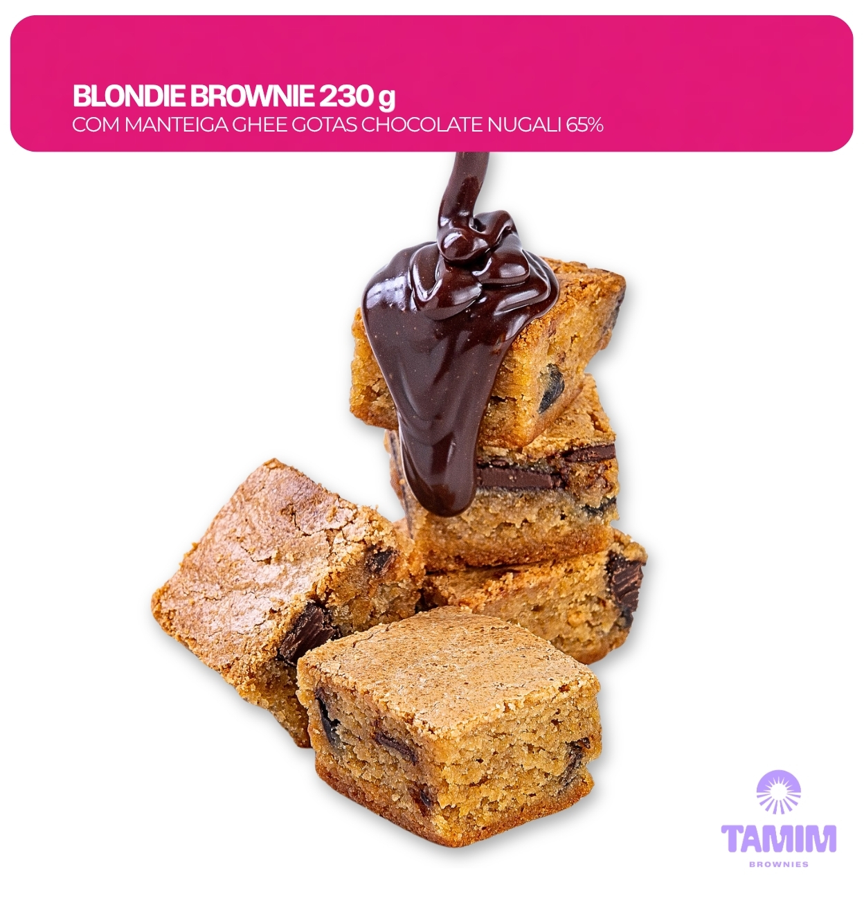 Tamim Blondie Brownie Bites 230g - Imagem 2