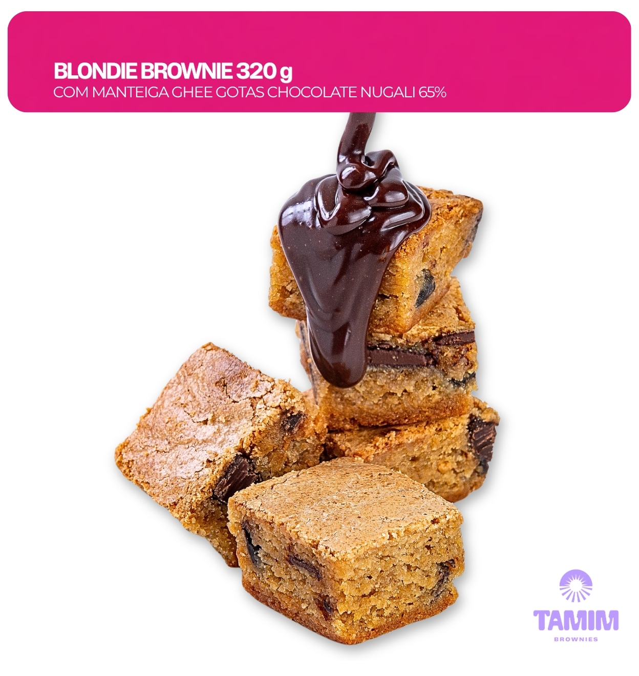 Tamim Blondie Brownie Bites 320g - Imagem 2