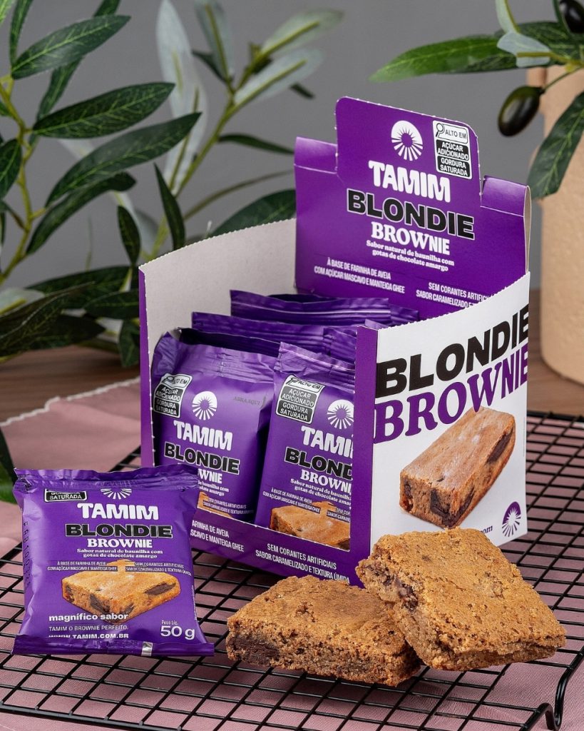 Tamim Blondie Brownie Caixa Display 10x50g (500g)