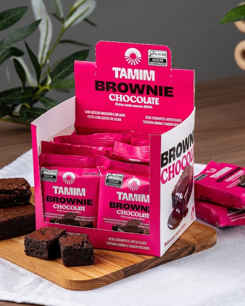 Tamim Brownie Tradicional Caixa Display 10x50g (500g)