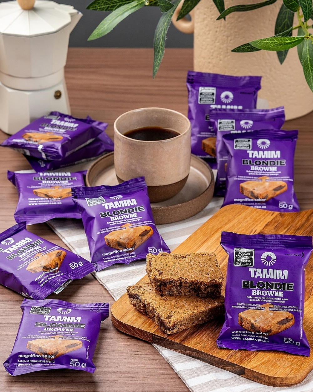 Tamim Combo 10 Unidades Blondie Brownie 50g