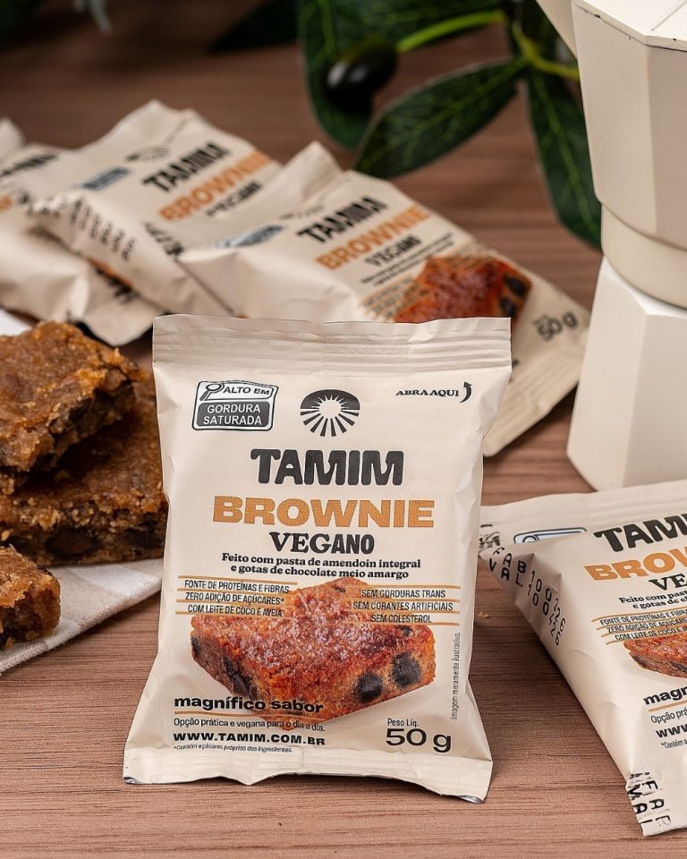 Tamim Combo 10 Unidades Brownie Vegano 50g