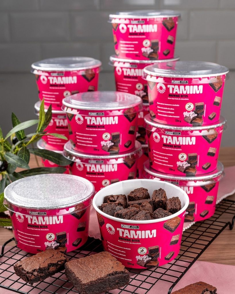 Tamim Combo 12 Unidades Brownie Tradicional Bites 230g