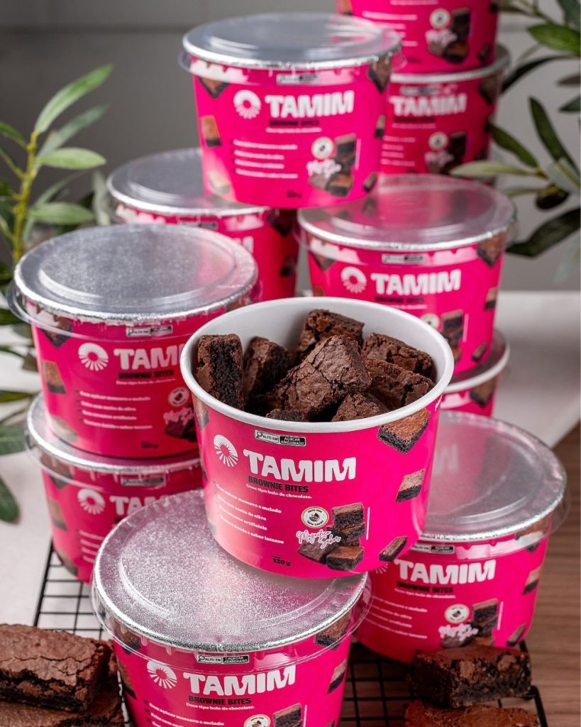 Tamim Combo 12 Unidades Brownie Tradicional Bites 320g