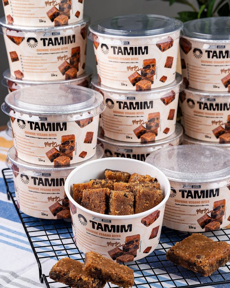 Tamim Combo 12 Unidades Brownie Vegano Bites 230g