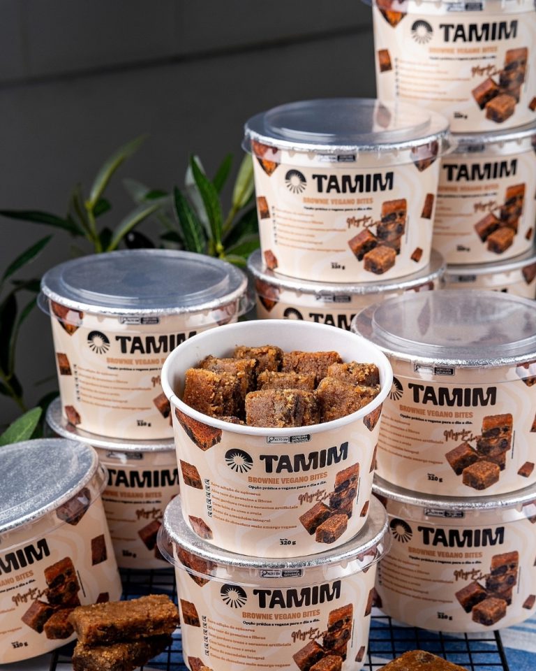 Tamim Combo 12 Unidades Brownie Vegano Bites 320g