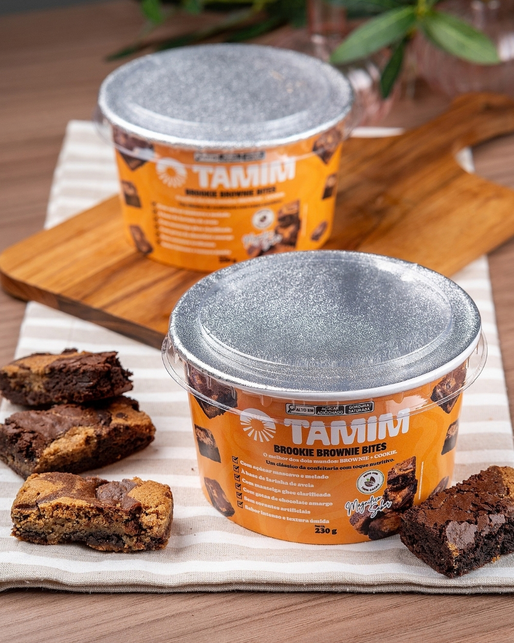 Tamim Combo 2 Unidades Brookie Brownie Bites 230g