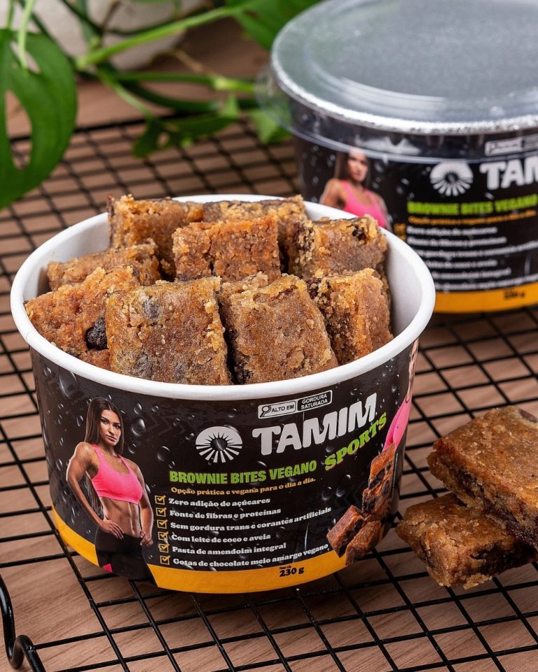 Tamim Combo 2 Unidades Brownie Vegano Sports Bites 230g