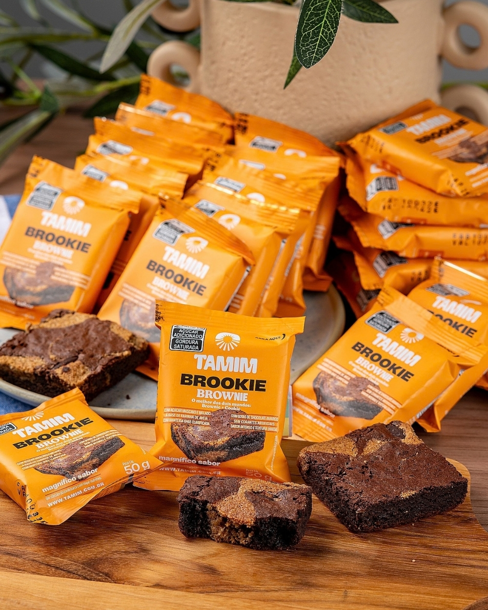 Tamim Combo 20 Unidades Brookie Brownie 50g