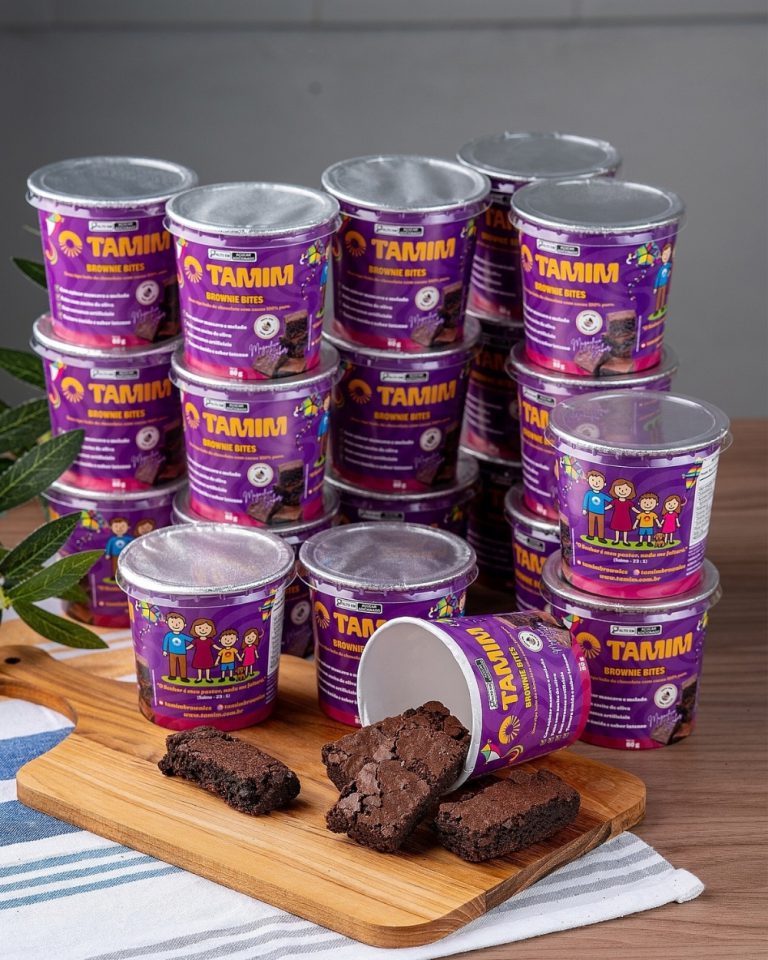 Tamim Combo 27 Unidades Brownie Tradicional Bites Kids 80g