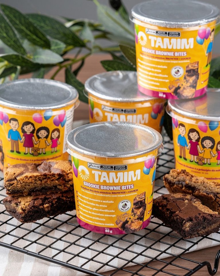 Tamim Combo 4 Unidades Brookie Brownie Bites Kids 80g