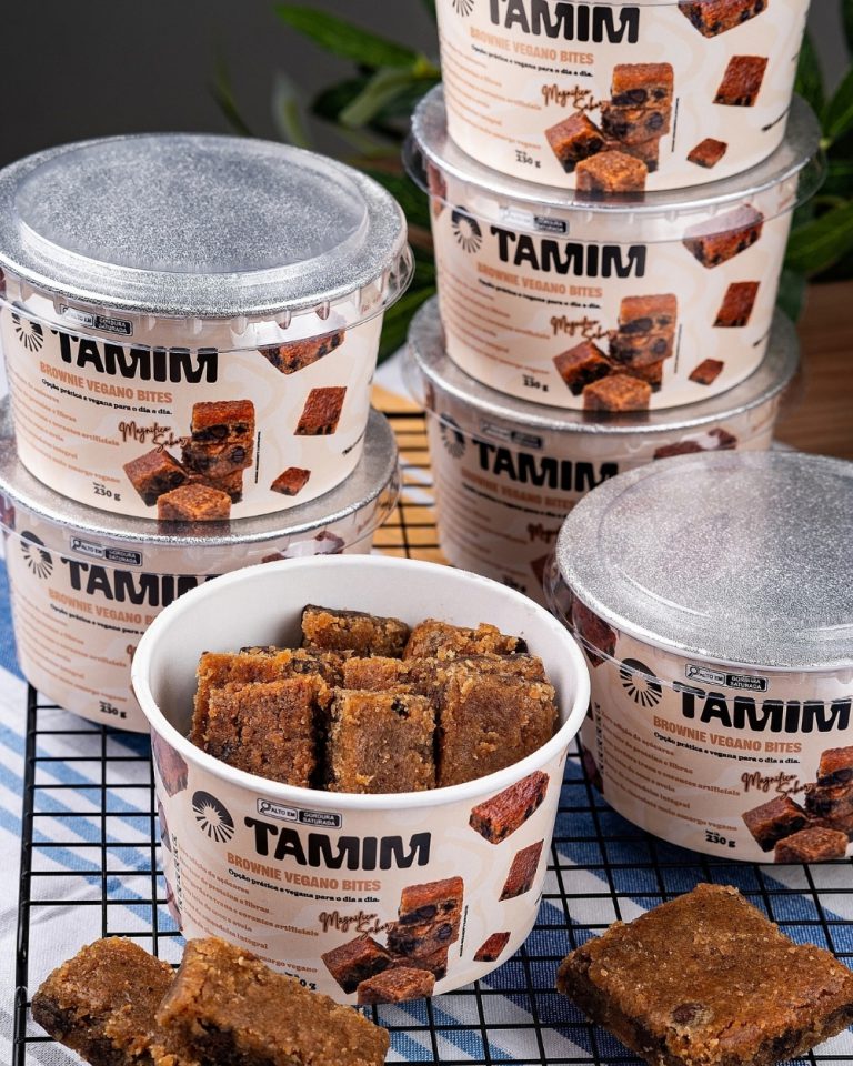 Tamim Combo 6 Unidades Brownie Vegano Bites 230g
