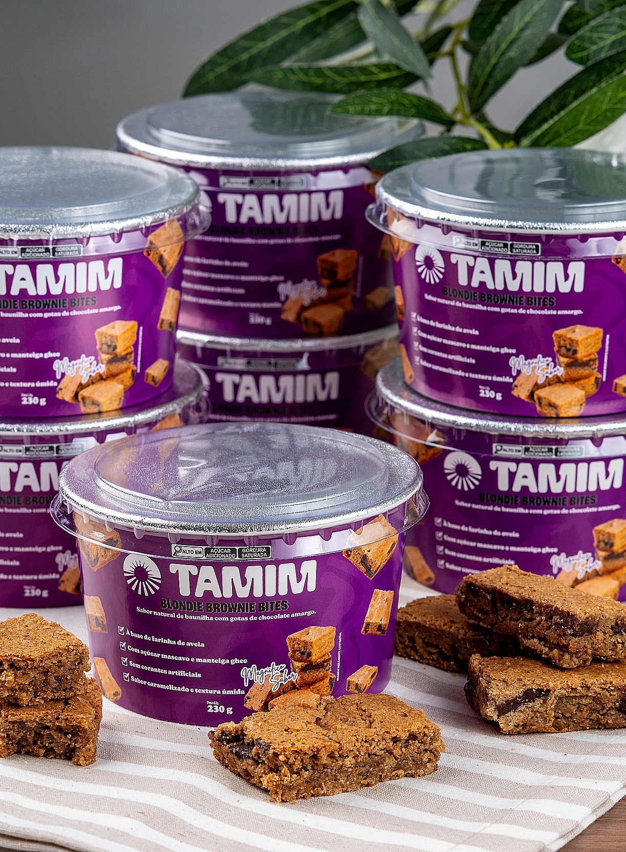 Tamim Combo 6 Unidades Blondie Brownie Bites 230g